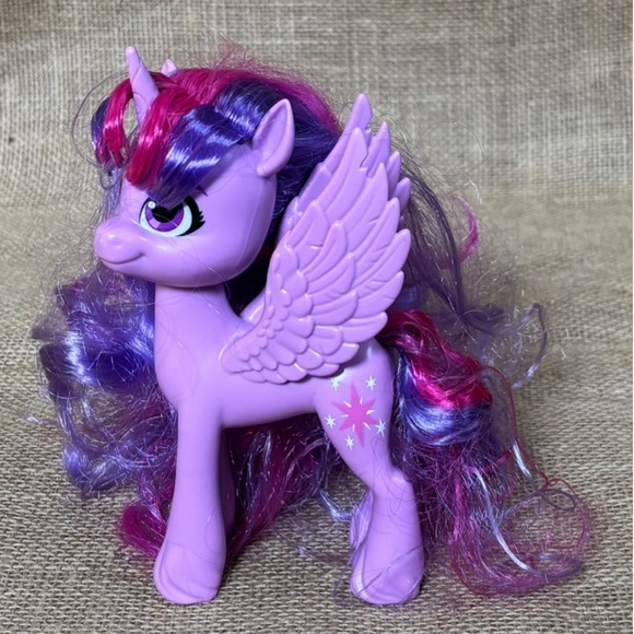 Hasbro Other - My Little Pony Twilight Sparkle Doll Figure Purple Pegasus Unicorn Plastic Toy